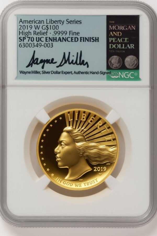 2019-W G$100 American Liberty High Relief Enhanced UC NGC MS70 (777802001)