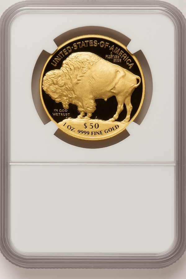 2020-W G$50 Gold Buffalo DCAM Brown Label NGC PF70 (520716010) - Image 2