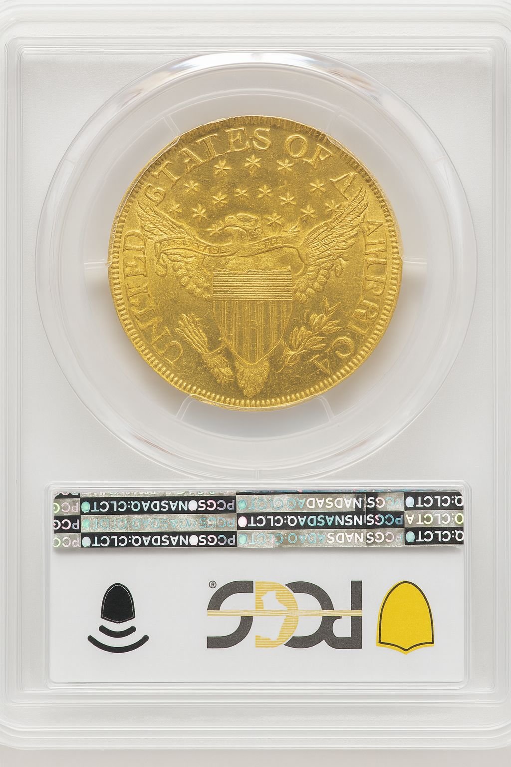 1799 $10 Lg Obv Stars Early Eagle PCGS MS64+ - Image 2