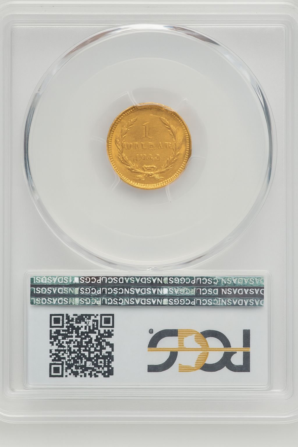 1854 G$1 Type Two Gold Dollar PCGS MS64 (776751007) - Image 2