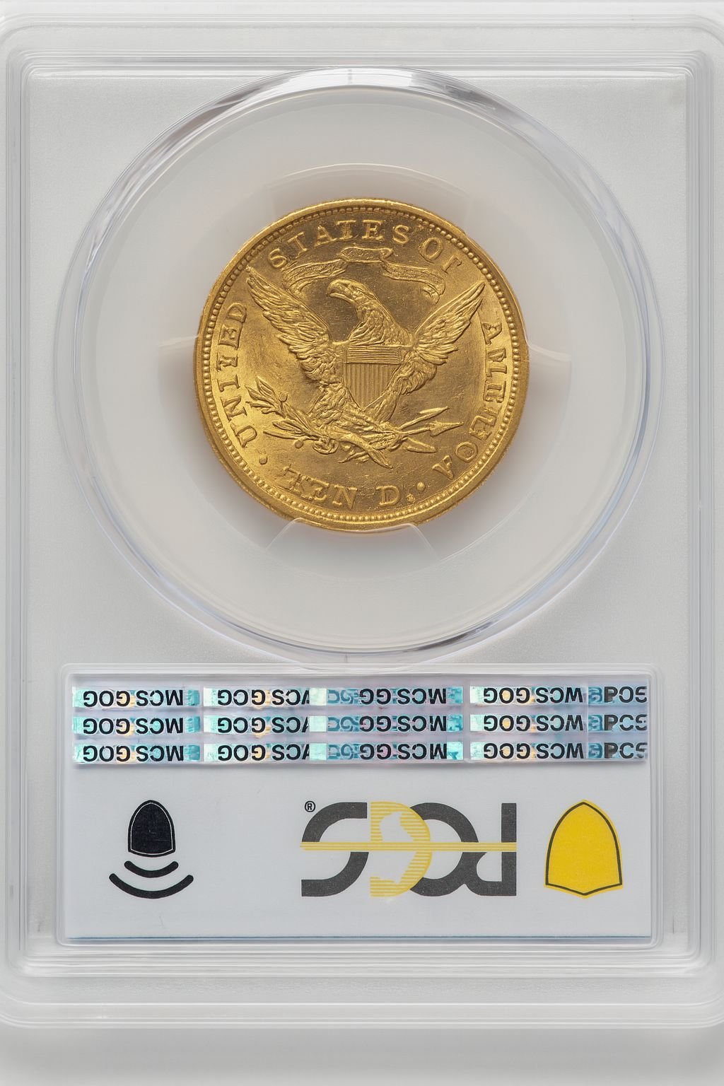 1877-S $10 Liberty Eagle PCGS MS61 - Image 2