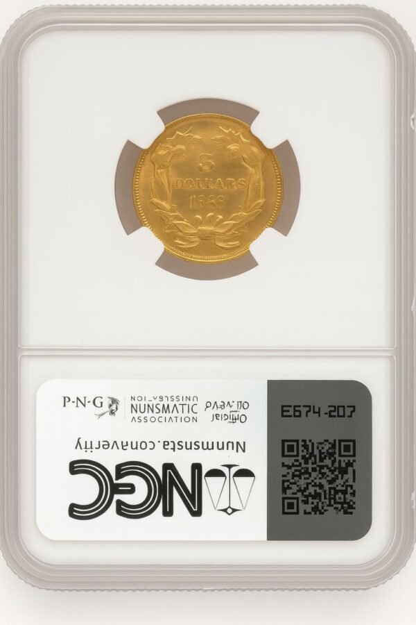 1878 $3 Three Dollar Gold Pieces NGC MS65 (770218040) - Image 2
