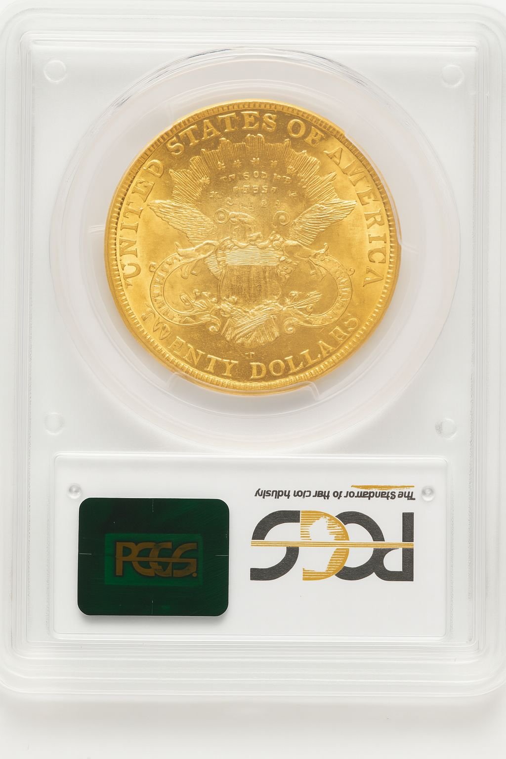 1882-CC $20 Liberty Double Eagle PCGS MS61 (776052049) - Image 2