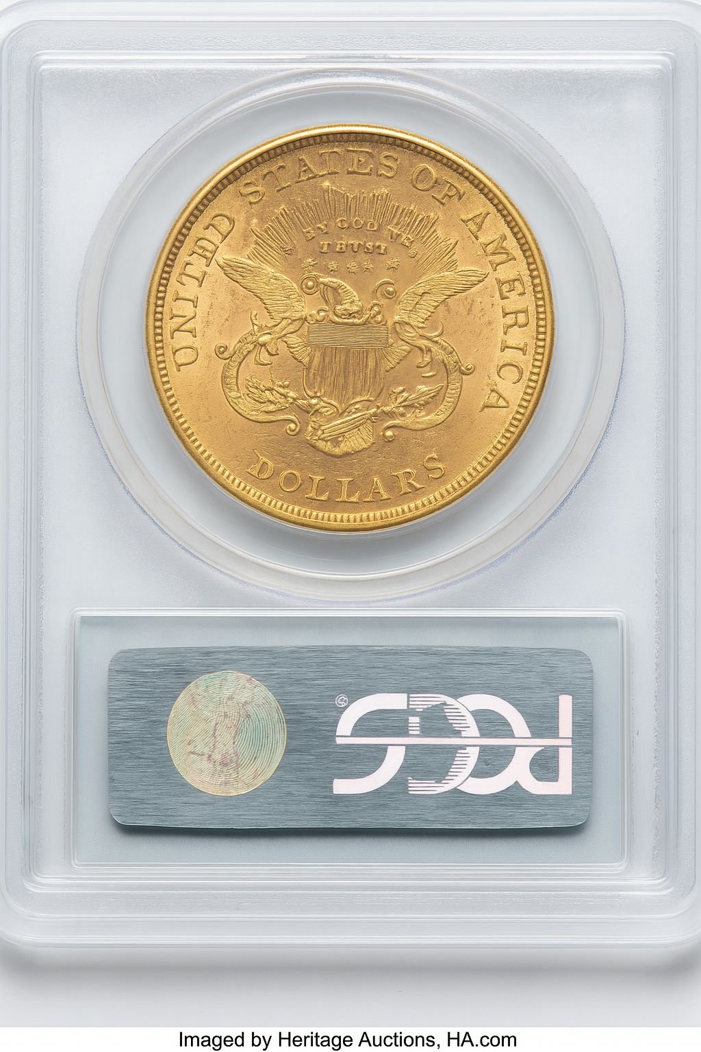 1889 $20 Liberty Double Eagle PCGS MS63 (776141038) - Image 2