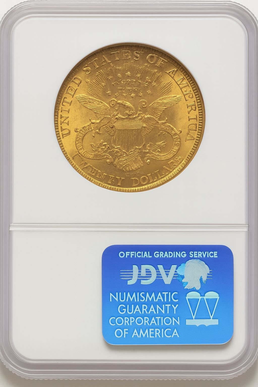 1893-CC $20 Liberty Double Eagle NGC MS63 (776011006) - Image 2