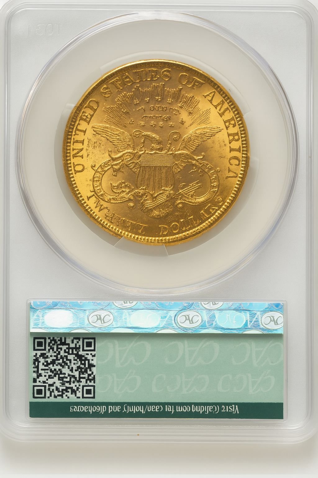1895 $20 Liberty Double Eagle CACG MS62 (572343019) - Image 2