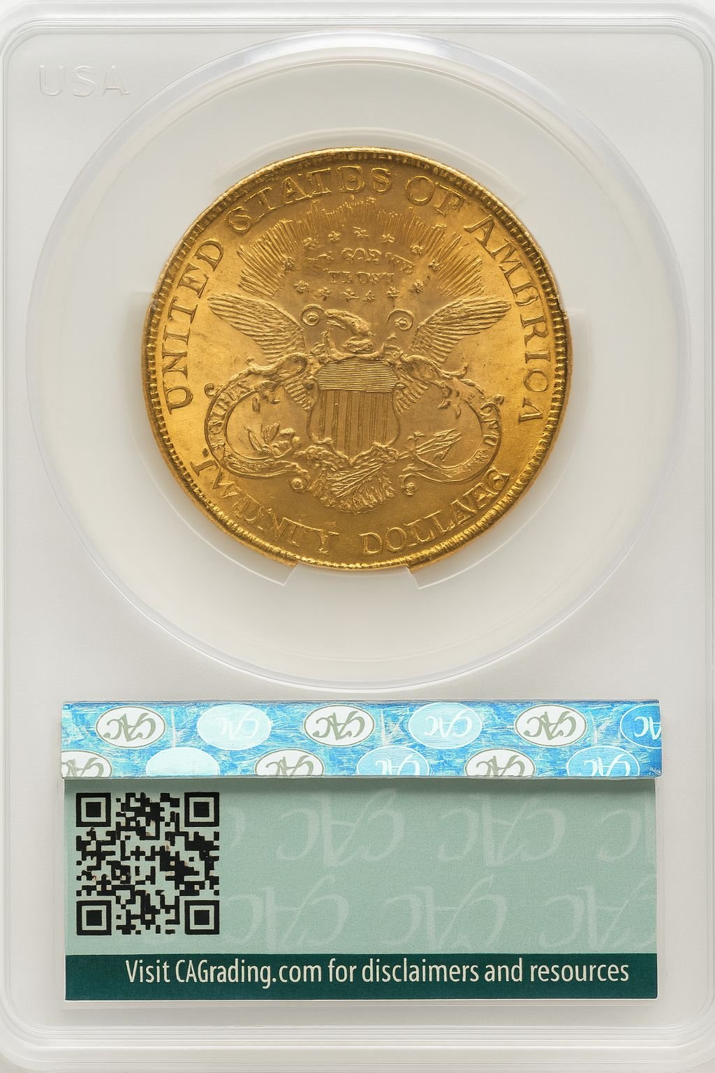 1897 $20 Liberty Double Eagle CACG MS62 (177155013) - Image 2