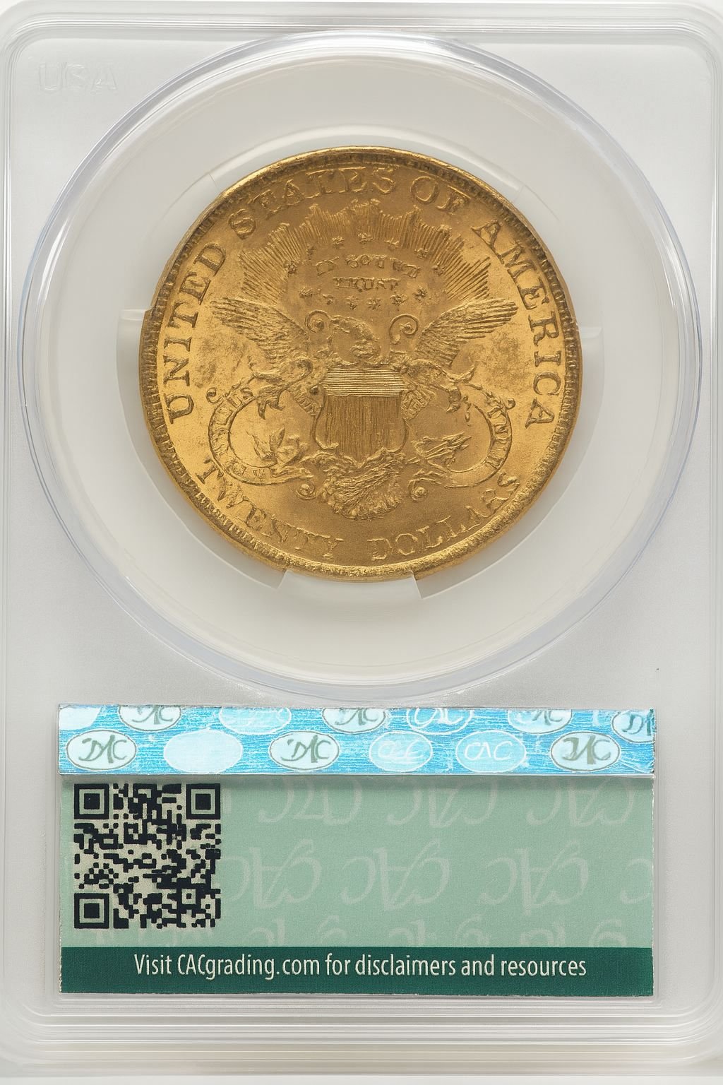 1897 $20 Liberty Double Eagle CACG MS62 (572268276) - Image 2