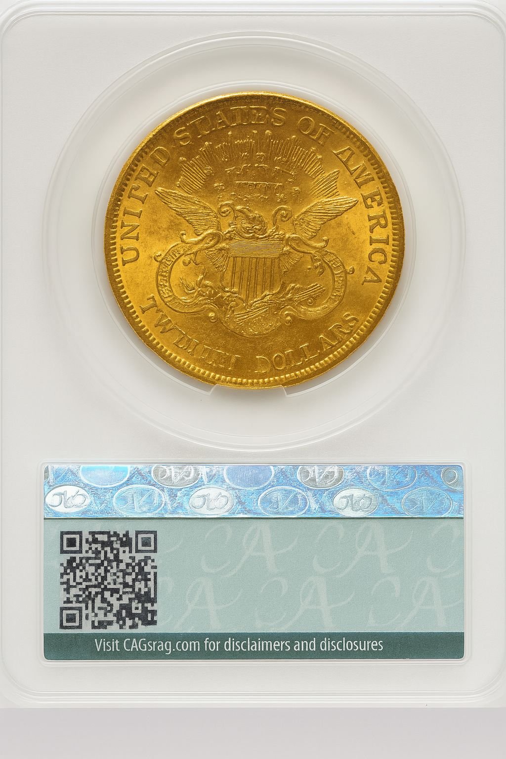 1897-S $20 Liberty Double Eagle CACG MS62 (774647045) - Image 2