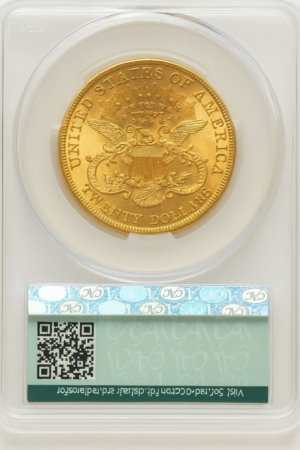 1898-S $20 Liberty Double Eagle CACG MS62 (171433008) - Image 2