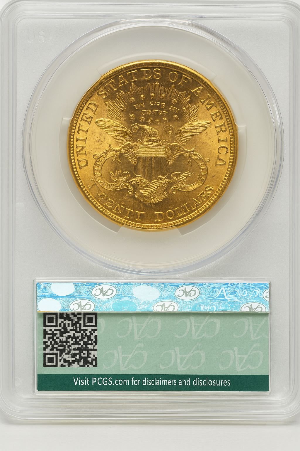 1899 $20 Liberty Double Eagle CACG MS62 (772673074) - Image 2