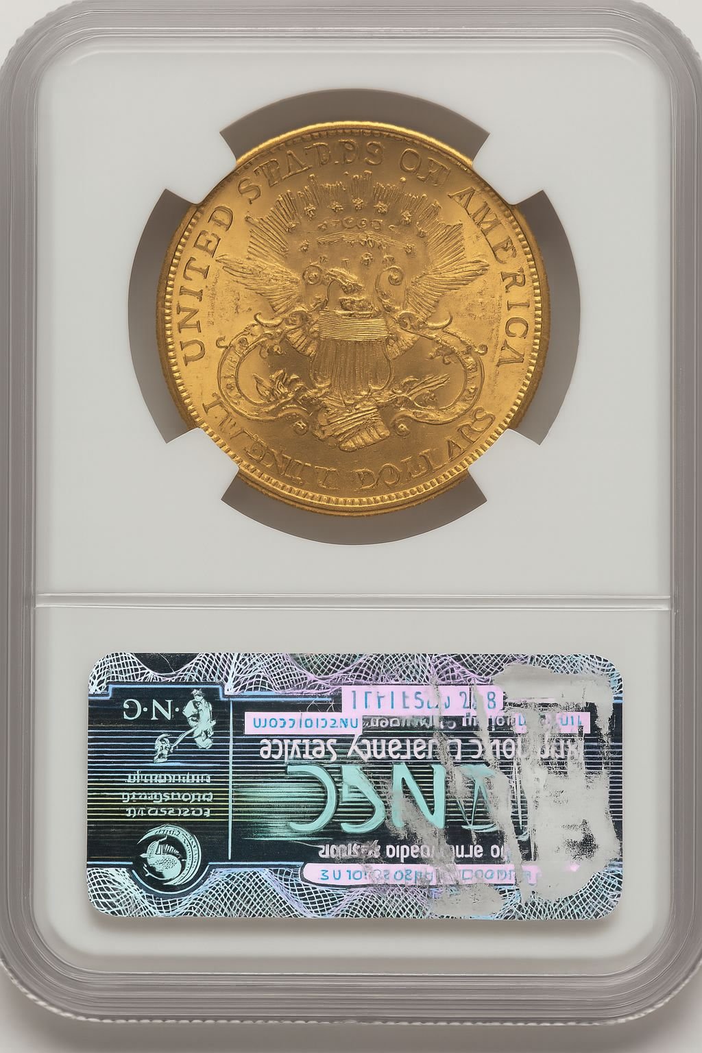1901 $20 Liberty Double Eagle NGC MS63 (778039008) - Image 2