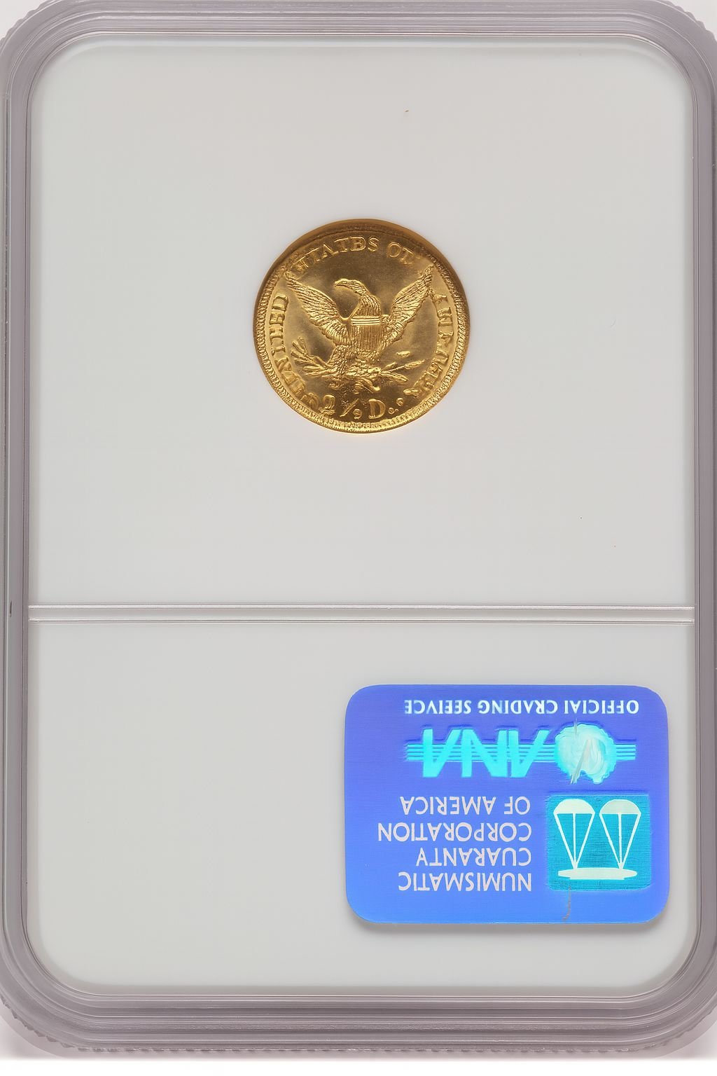 1906 $2.50 Liberty Quarter Eagle NGC MS65 (506647002) - Image 2