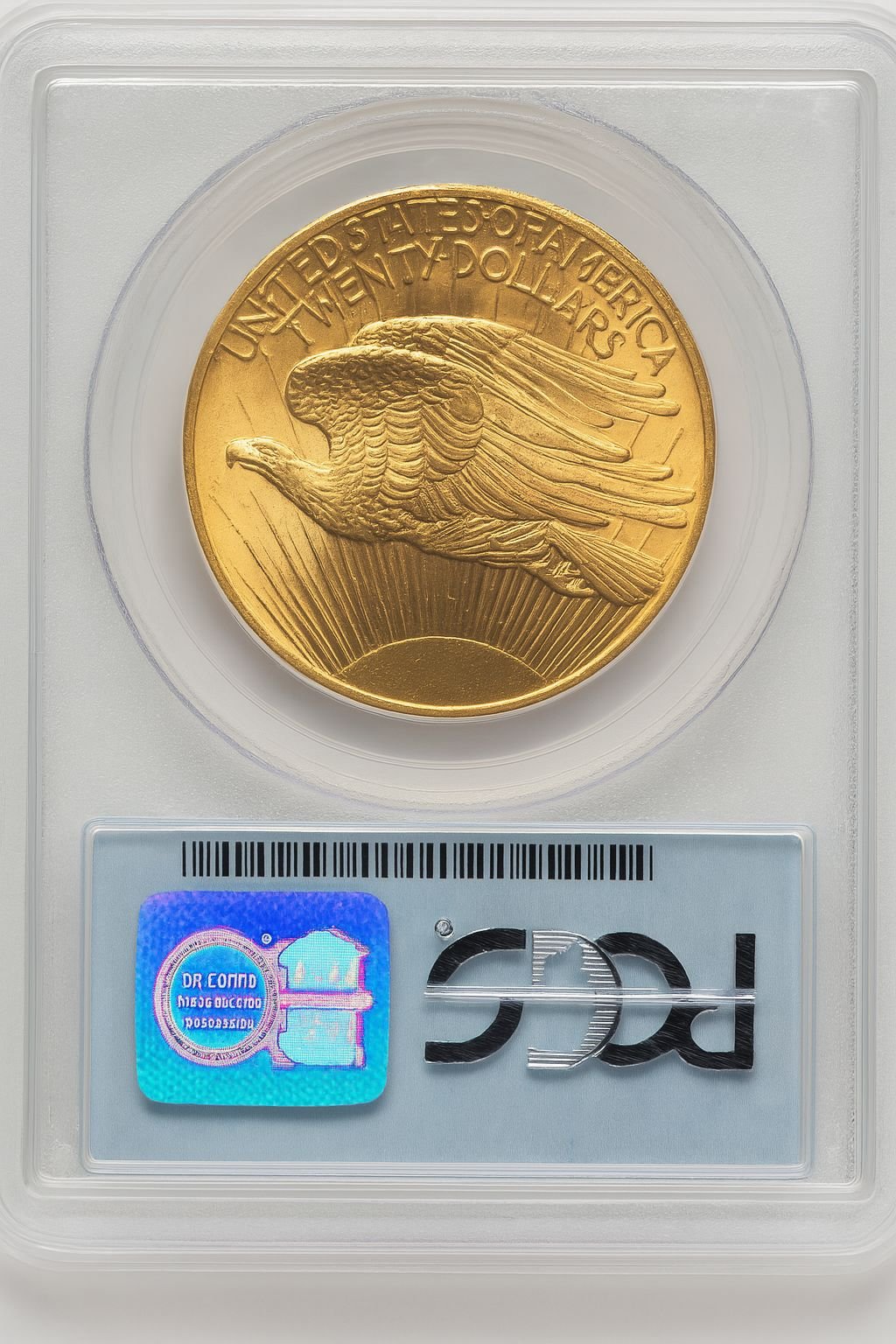 1908 $20 NO MOTTO CAC Saint-Gaudens Double Eagle PCGS MS64 (778032032) - Image 2