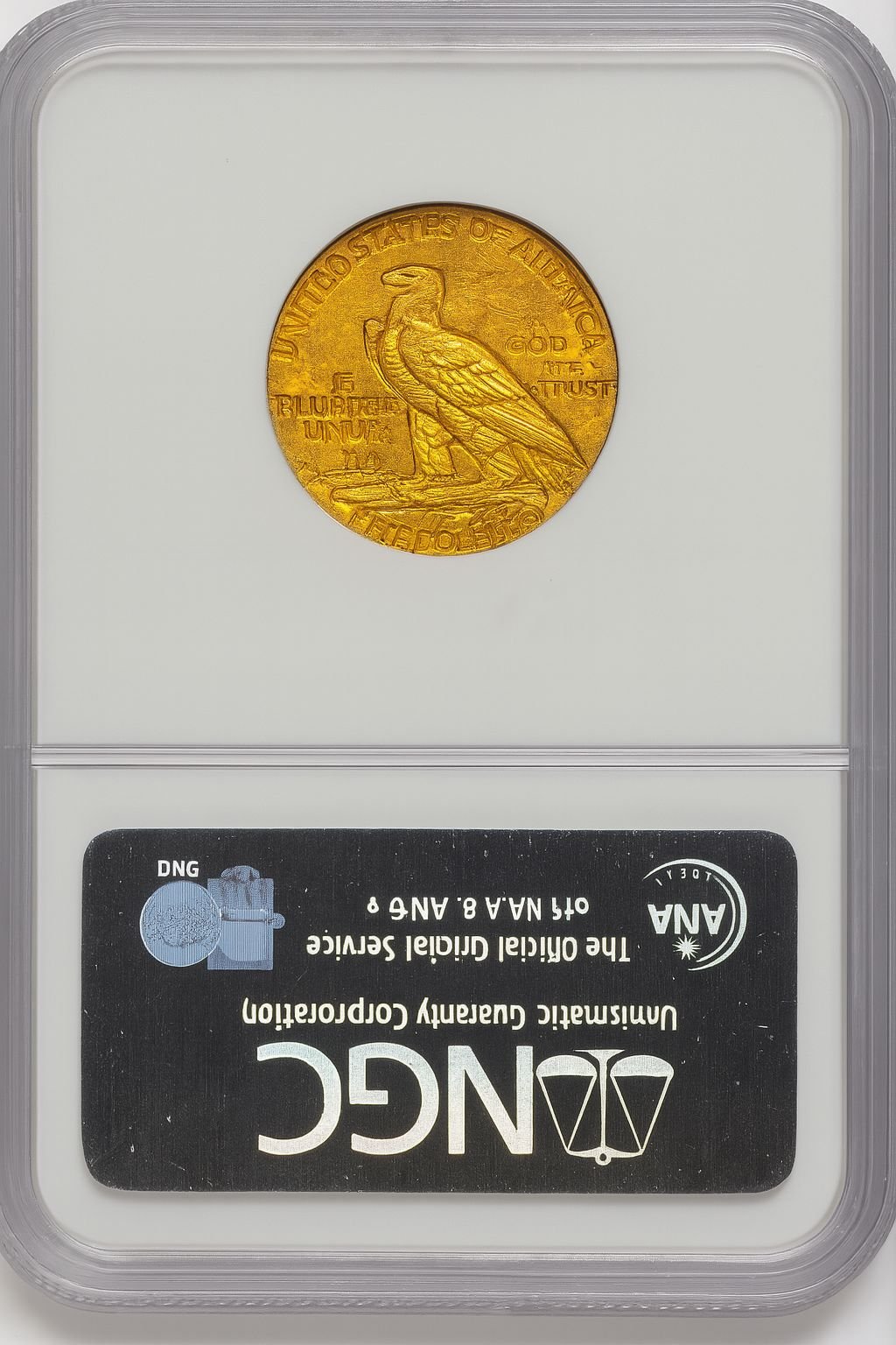 1908 $5 Indian Indian Half Eagle NGC MS64 (772556006) - Image 2