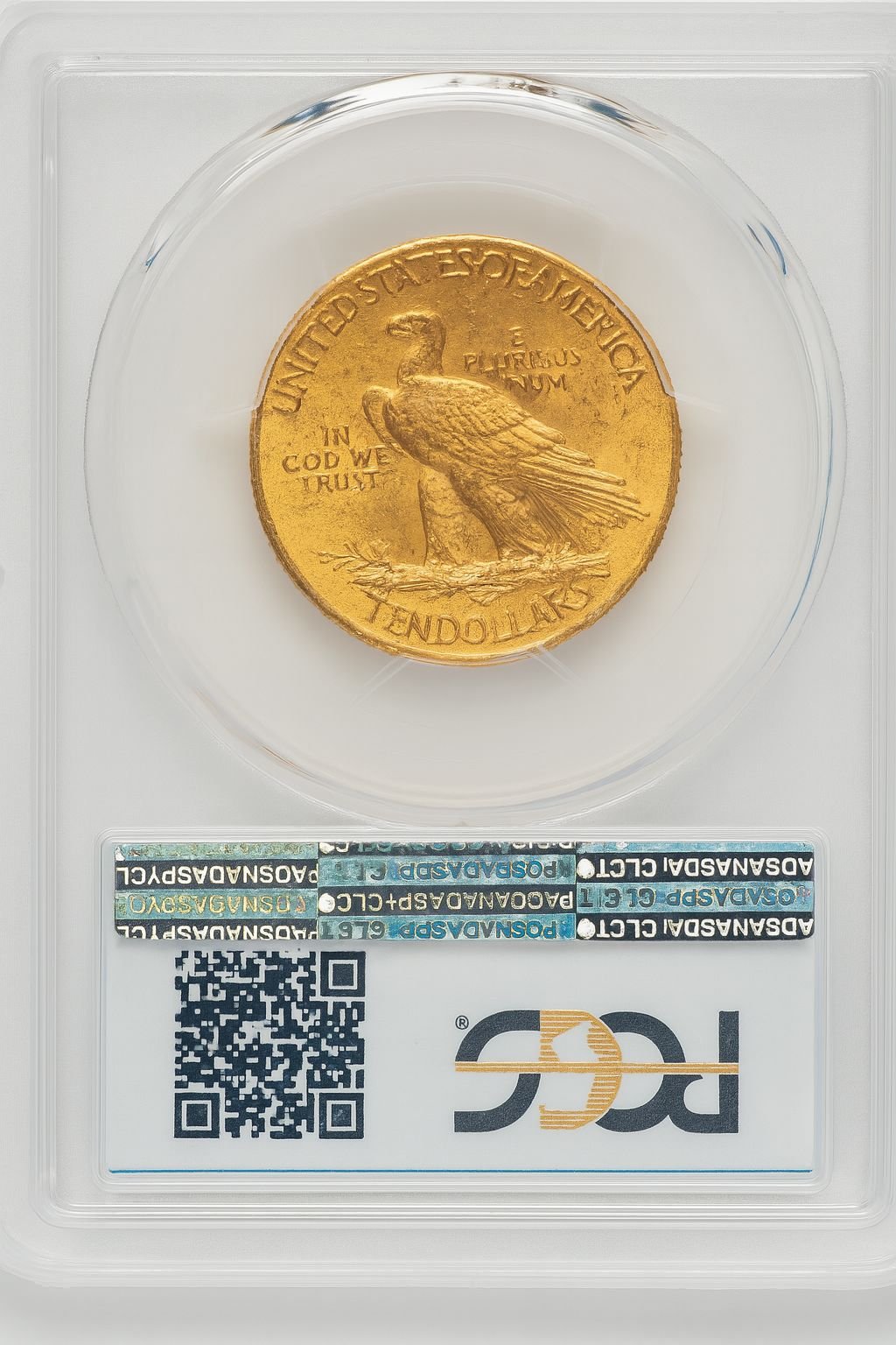 1909 $10 Indian Eagle PCGS MS62 (778246011) - Image 2