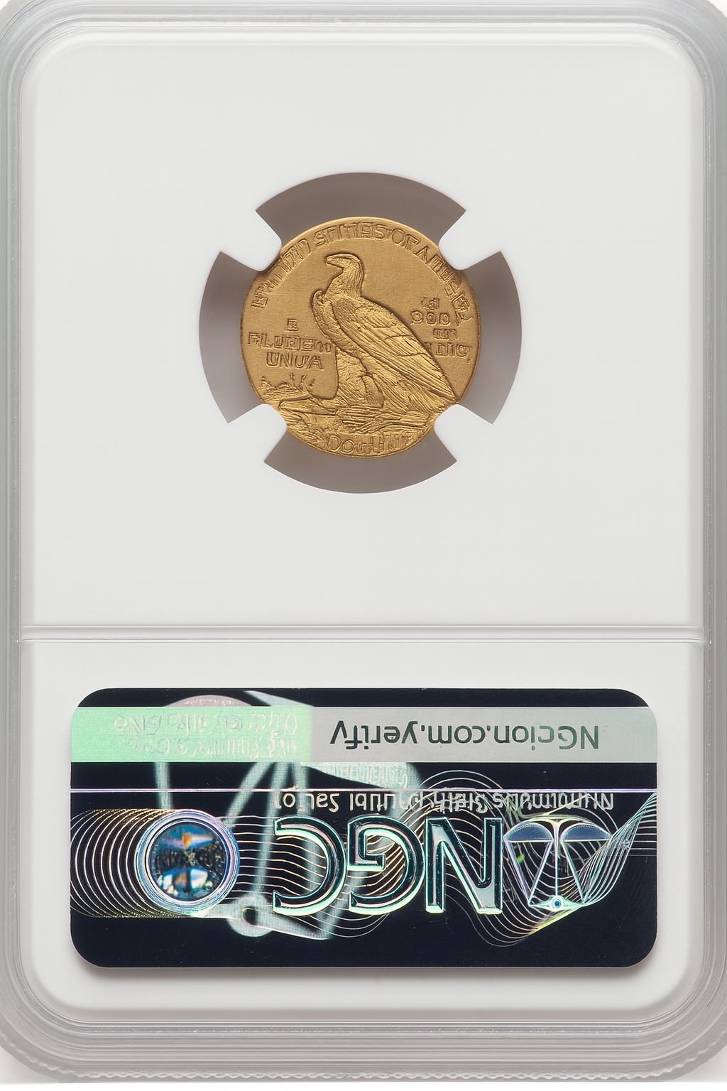 1909 $2.50 Indian Quarter Eagle NGC MS63 (777927010) - Image 2