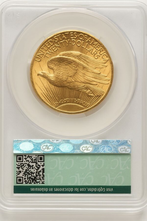 1910 $20 Saint-Gaudens Double Eagle CACG MS62 (177158072) - Image 2