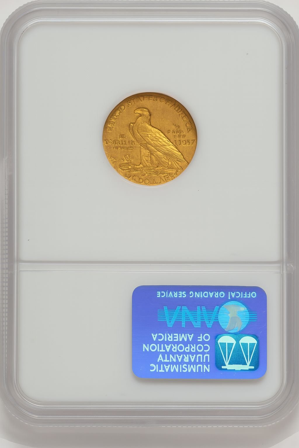 1911 $2.50 Indian Quarter Eagle NGC MS62 (774100035) - Image 2