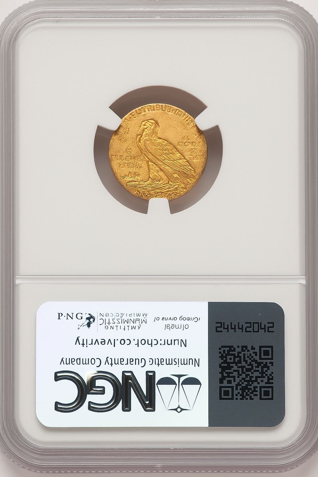 1911-D $2.50 Indian Quarter Eagle NGC MS64+ - Image 2