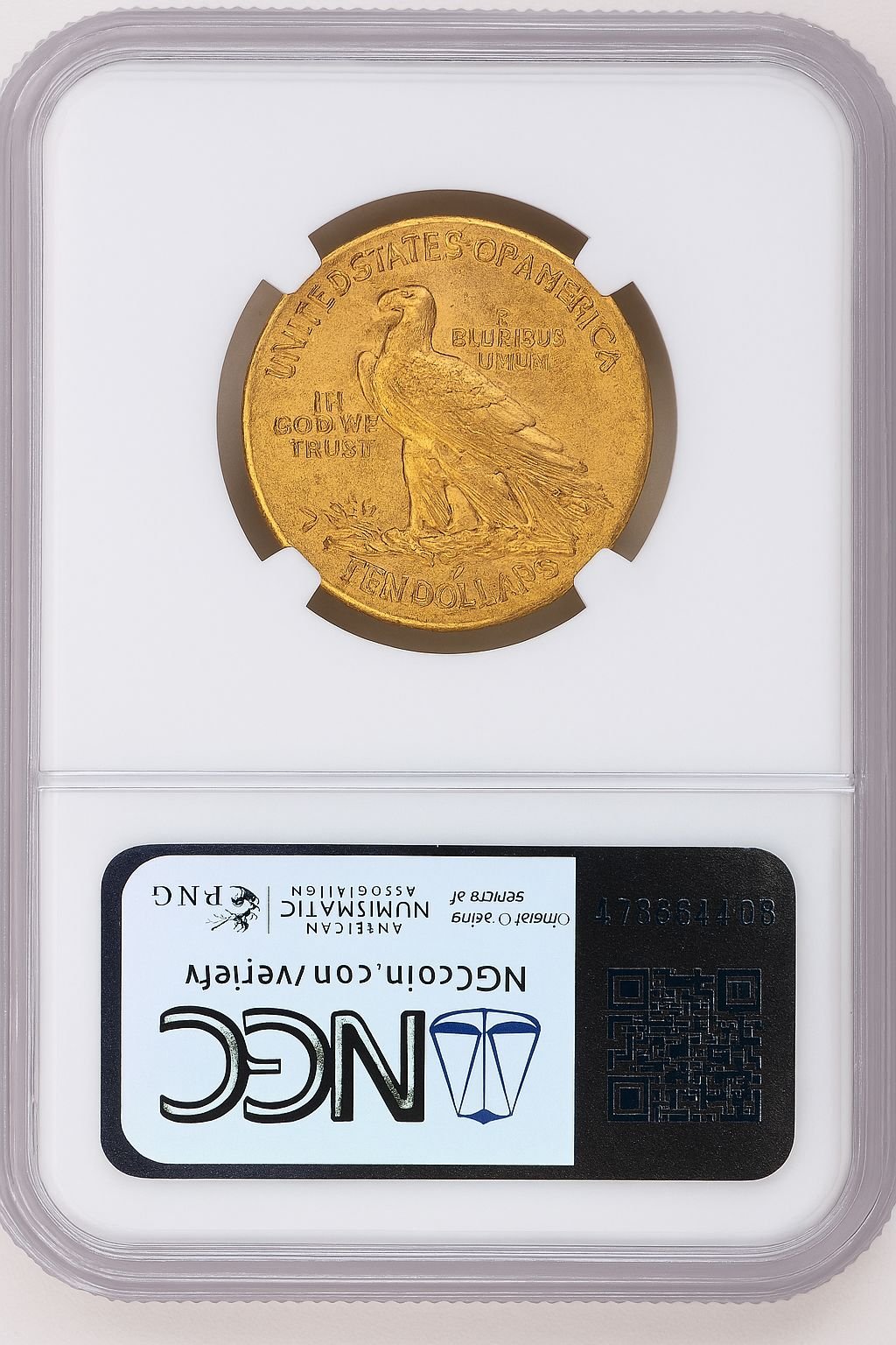 1912 $10 Indian Eagle NGC MS64 (521173007) - Image 2