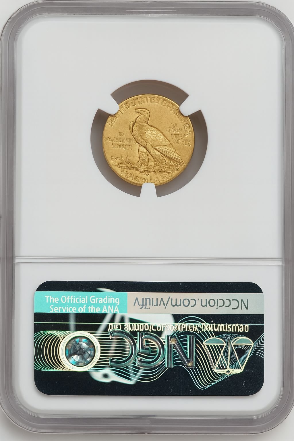 1912 $2.50 Indian Quarter Eagle NGC MS62 (761066005) - Image 2