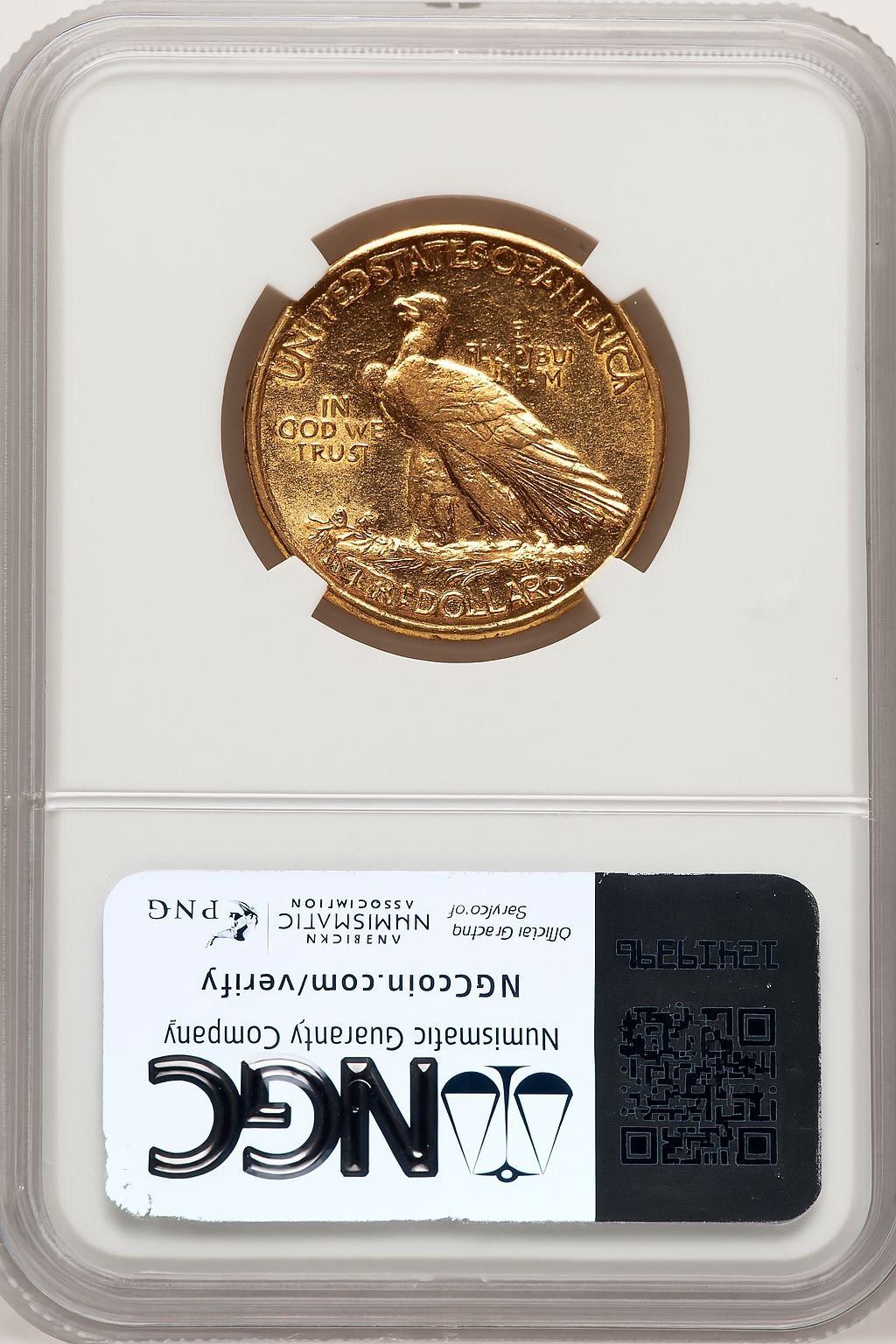 1913-S $10 Indian Eagle NGC AU55 (777425057) - Image 2