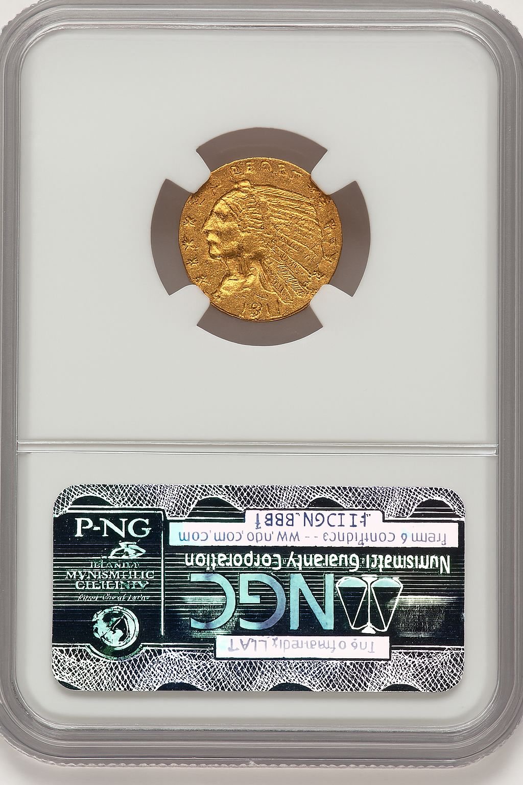 1914-D $2.50 Indian Quarter Eagle NGC MS62 (778449013) - Image 2