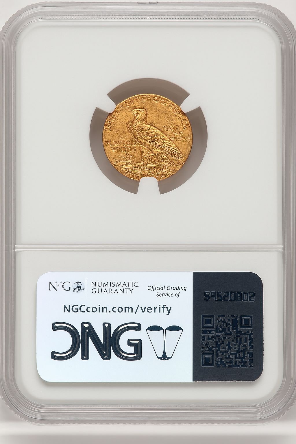 1914-D $2.50 Indian Quarter Eagle NGC MS64 (774253019) - Image 2