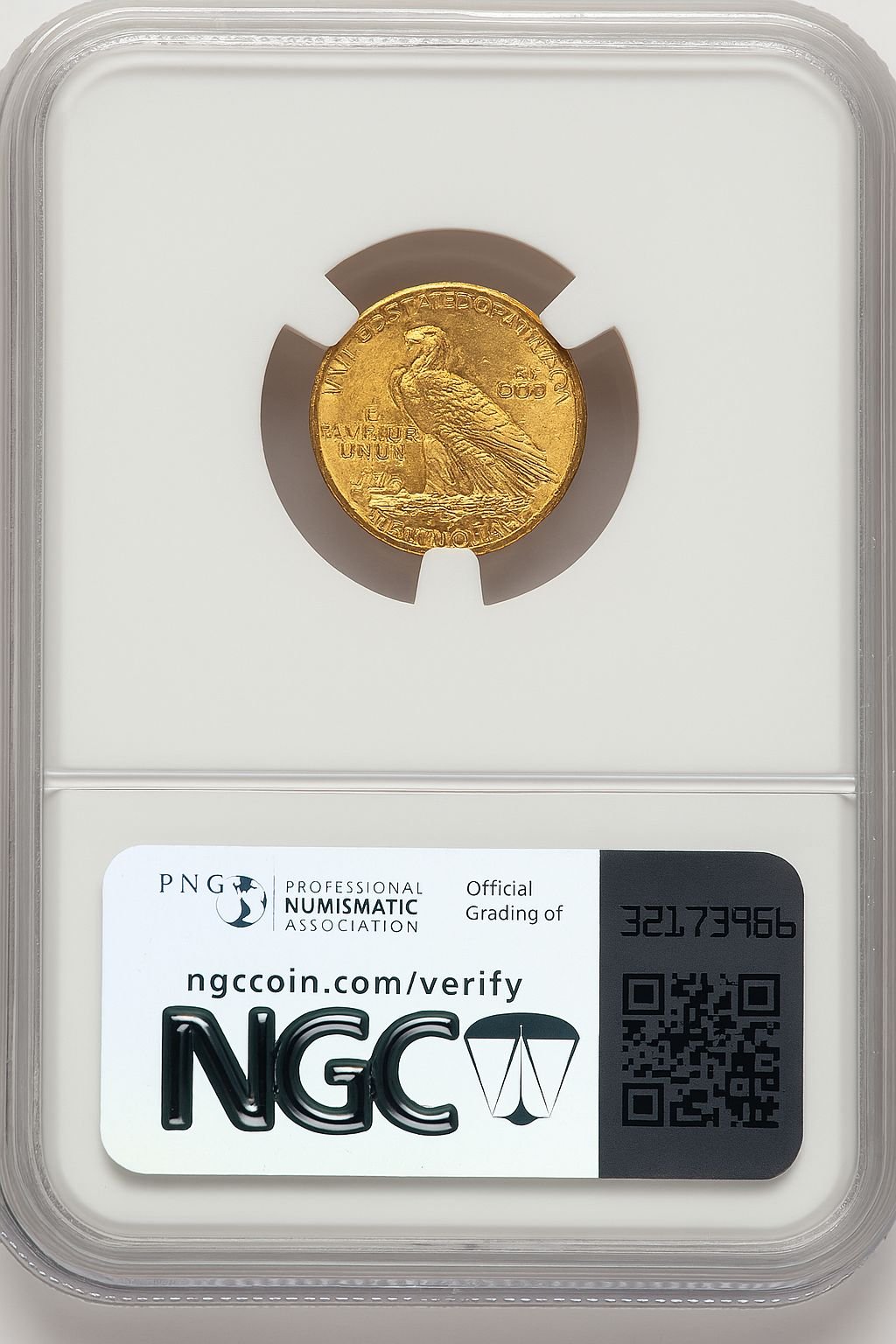 1914-D $2.50 Indian Quarter Eagle NGC MS64 (776662013) - Image 2