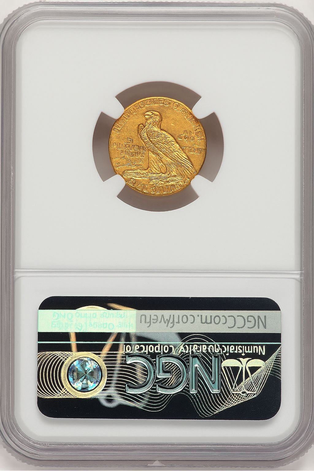 1915 $2.50 Indian Quarter Eagle NGC MS63 (776716064) - Image 2