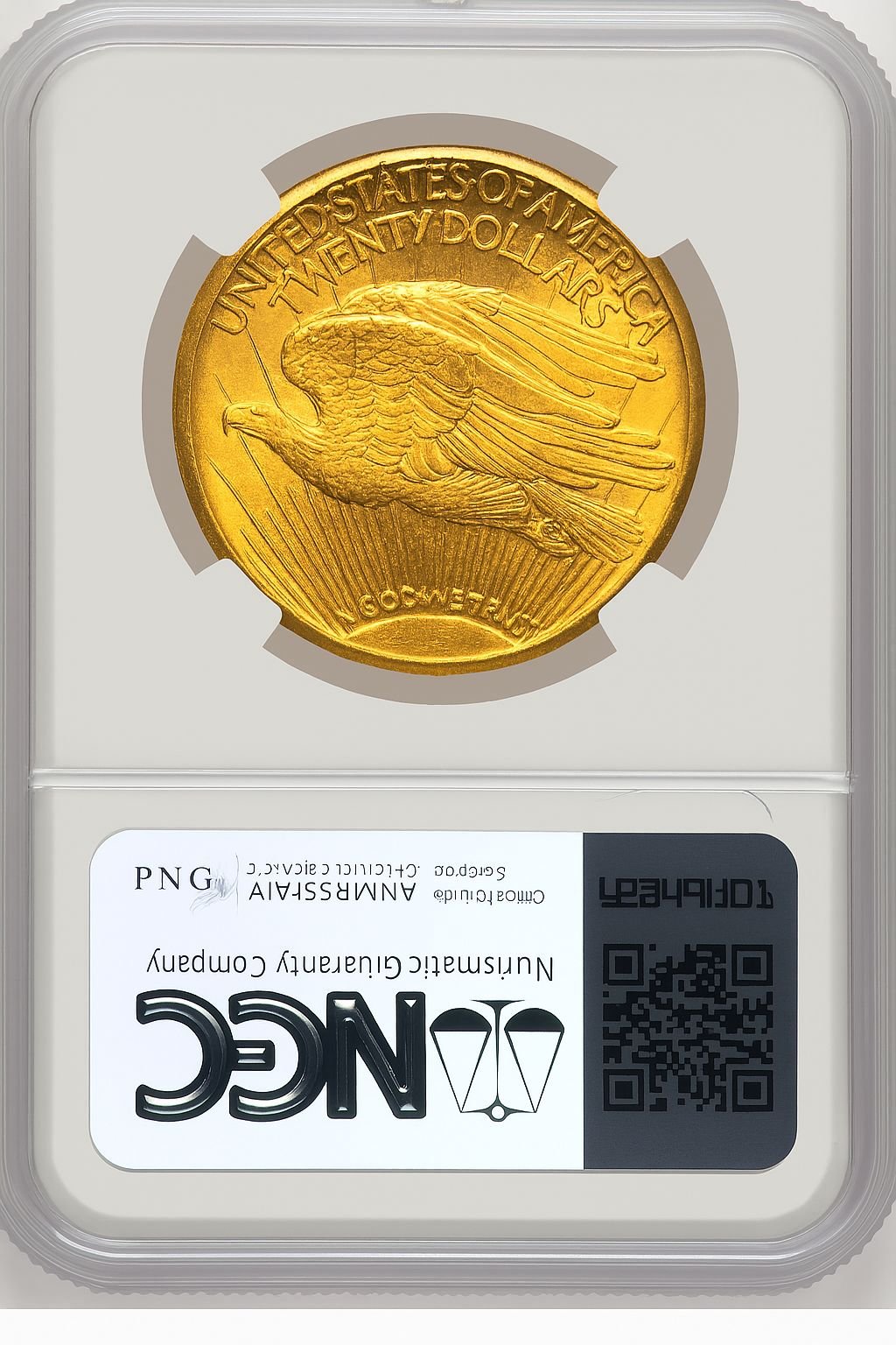 1926-S $20 Saint-Gaudens Double Eagle NGC MS63 (771337029) - Image 2