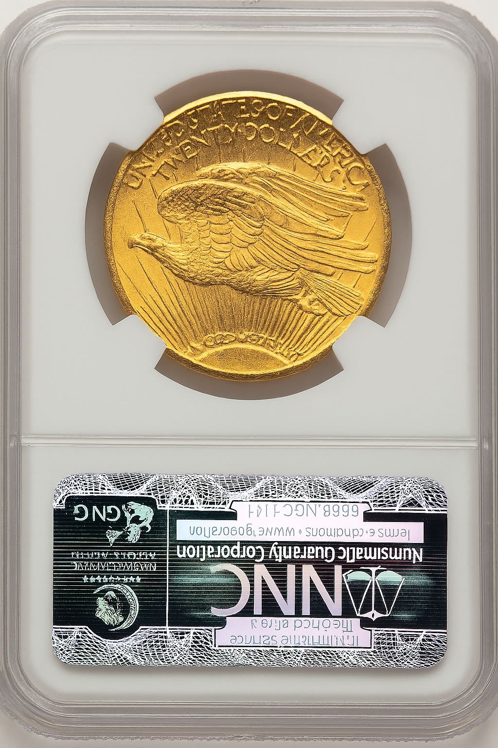 1927 $20 CAC Saint-Gaudens Double Eagle NGC MS63 - Image 2