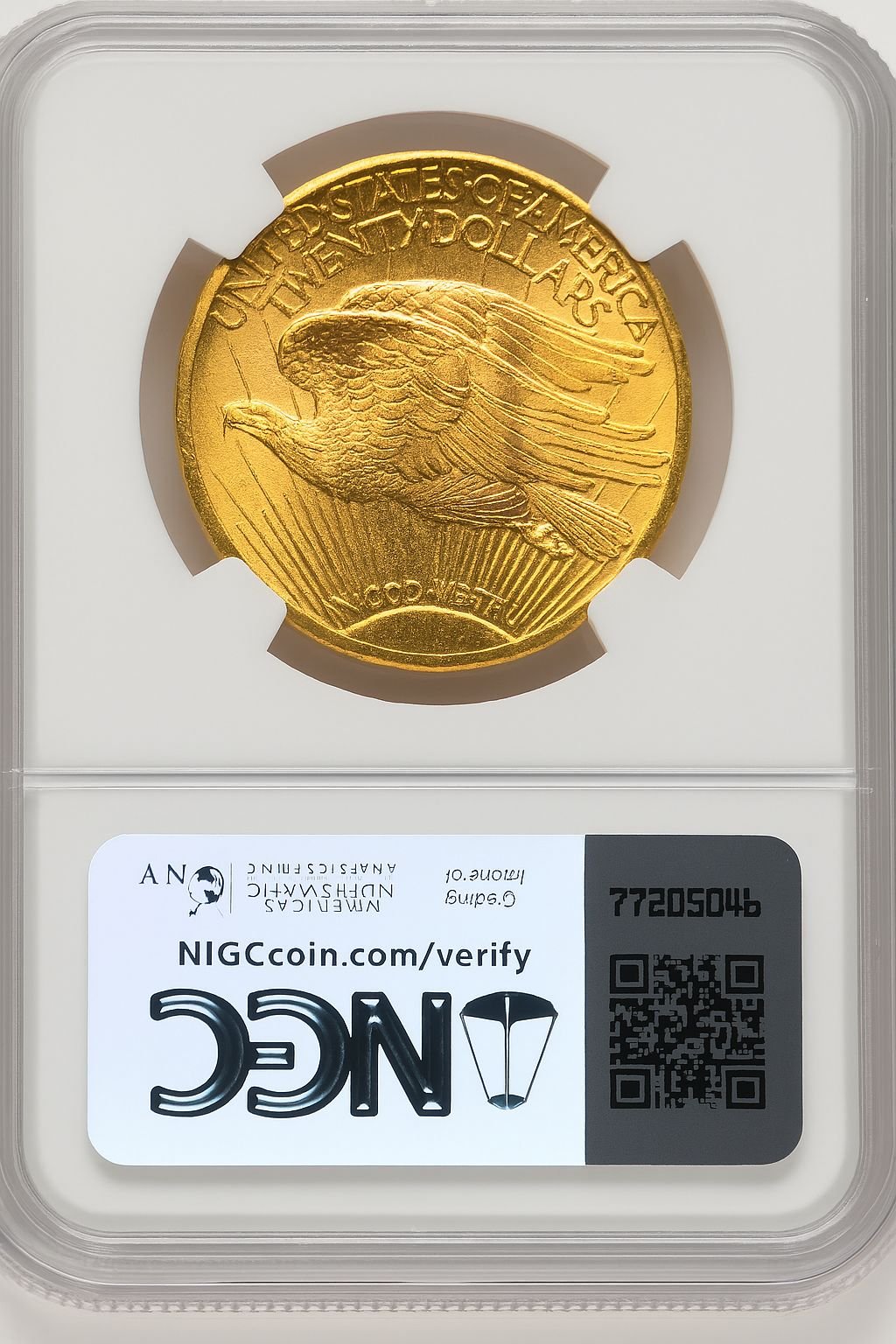 1928 $20 Saint-Gaudens Double Eagle NGC MS67 (771421003) - Image 2