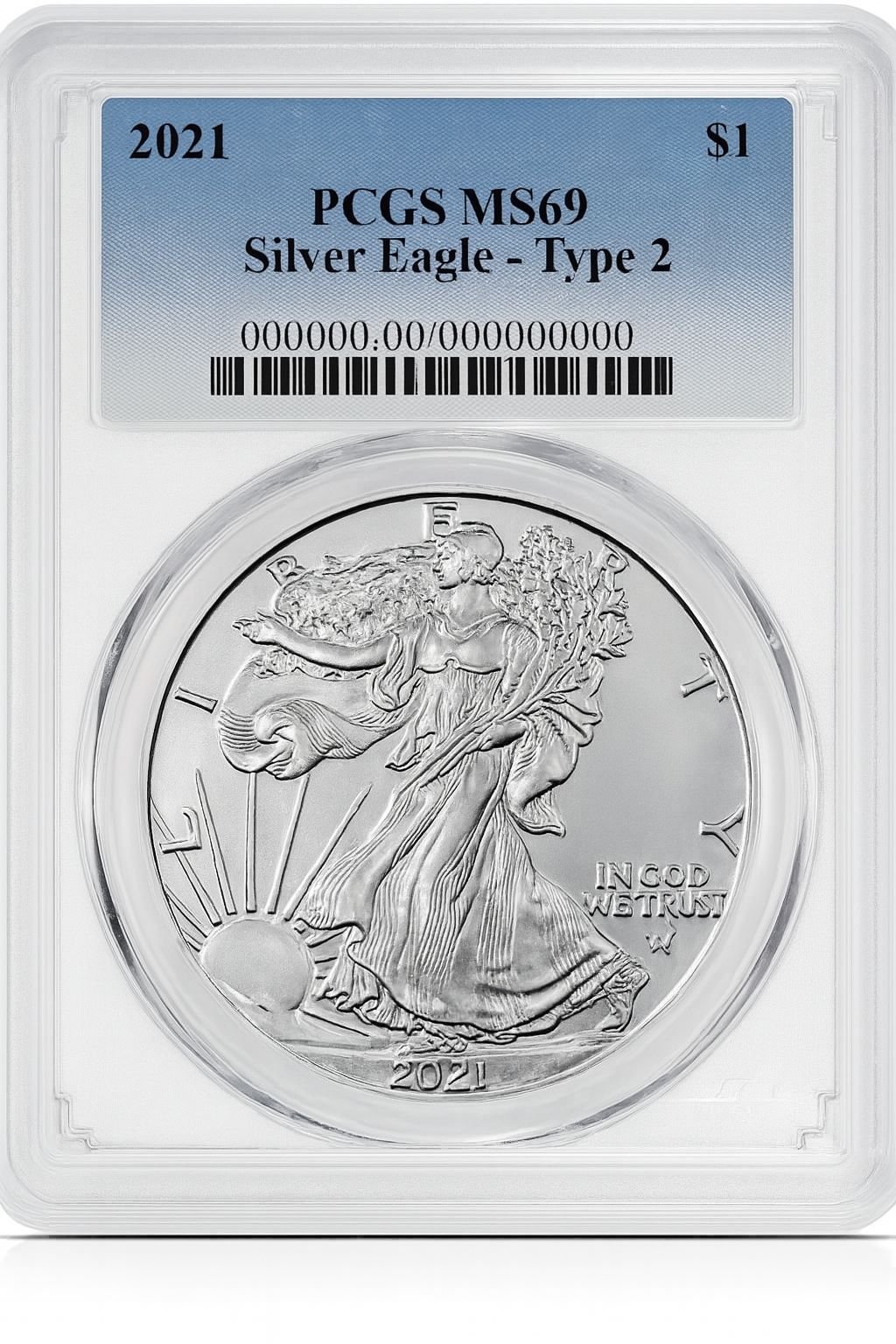 1986-2025 American Silver Eagle 41-pc Set PCGS MS69 (3 PCGS Boxes) - Image 2