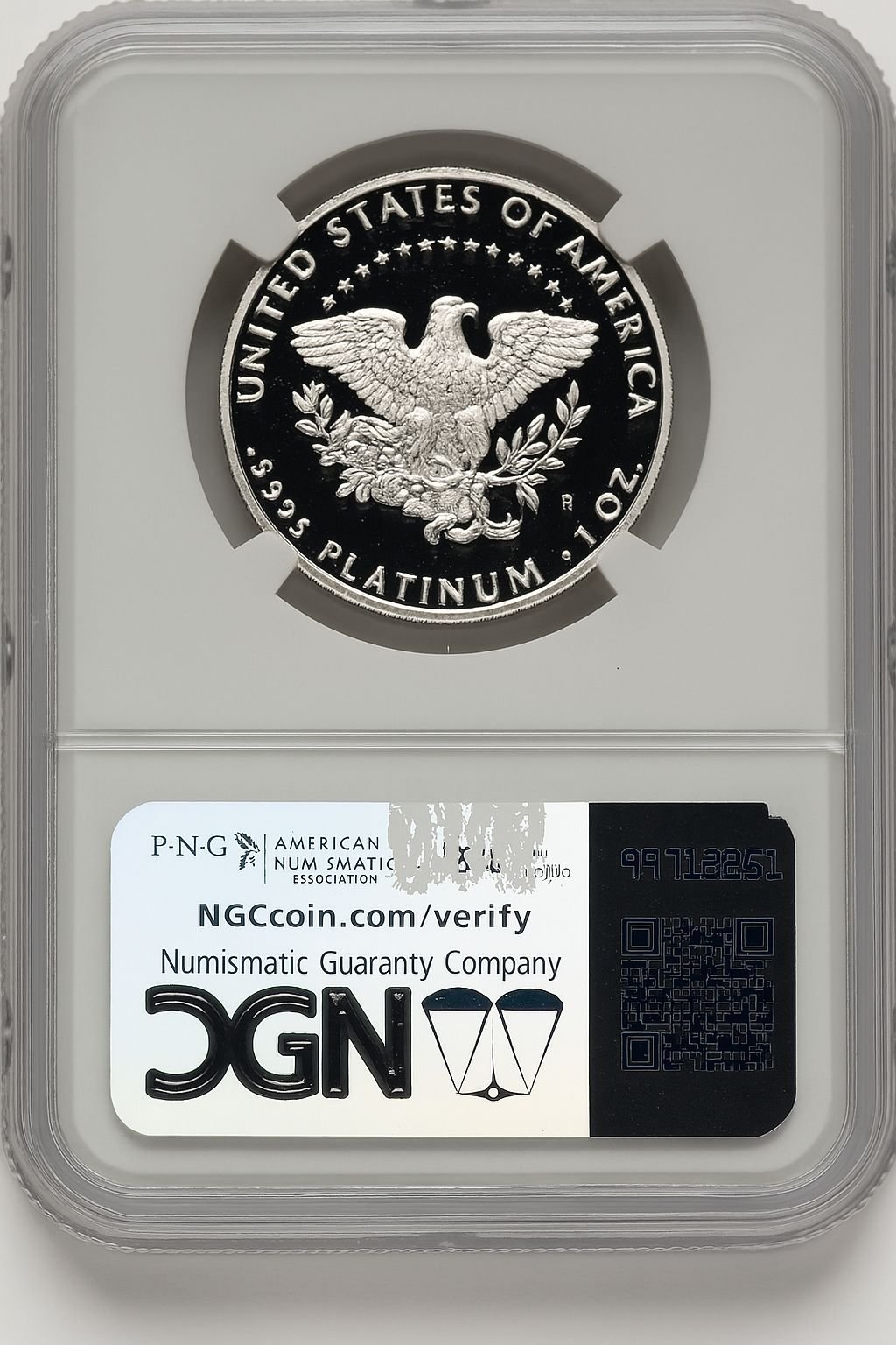 2005-W $100 One-Ounce Platinum Eagle Statue of Liberty Brown Label NGC PF70 (520703043) - Image 2