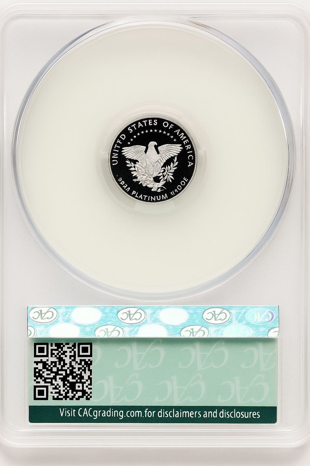 2005-W $10 Tenth-Ounce Platinum CACG PR70 - Image 2