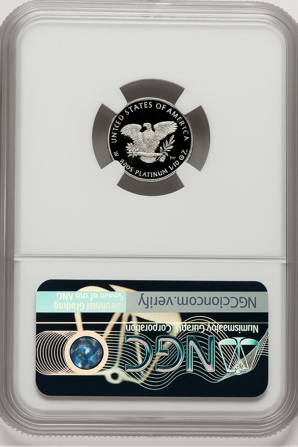 2005-W Platinum American Eagle 4-Coin Set NGC PF70 Mike Castle - Image 2