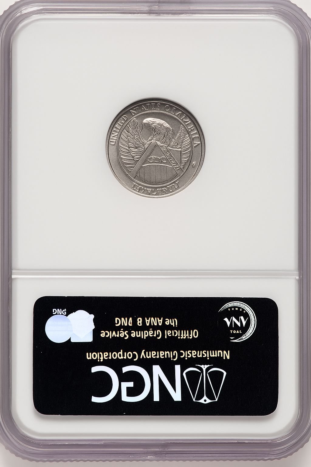 2007-W $10 Tenth-Ounce Platinum Eagle Burnished Brown Label NGC MS70 - Image 2