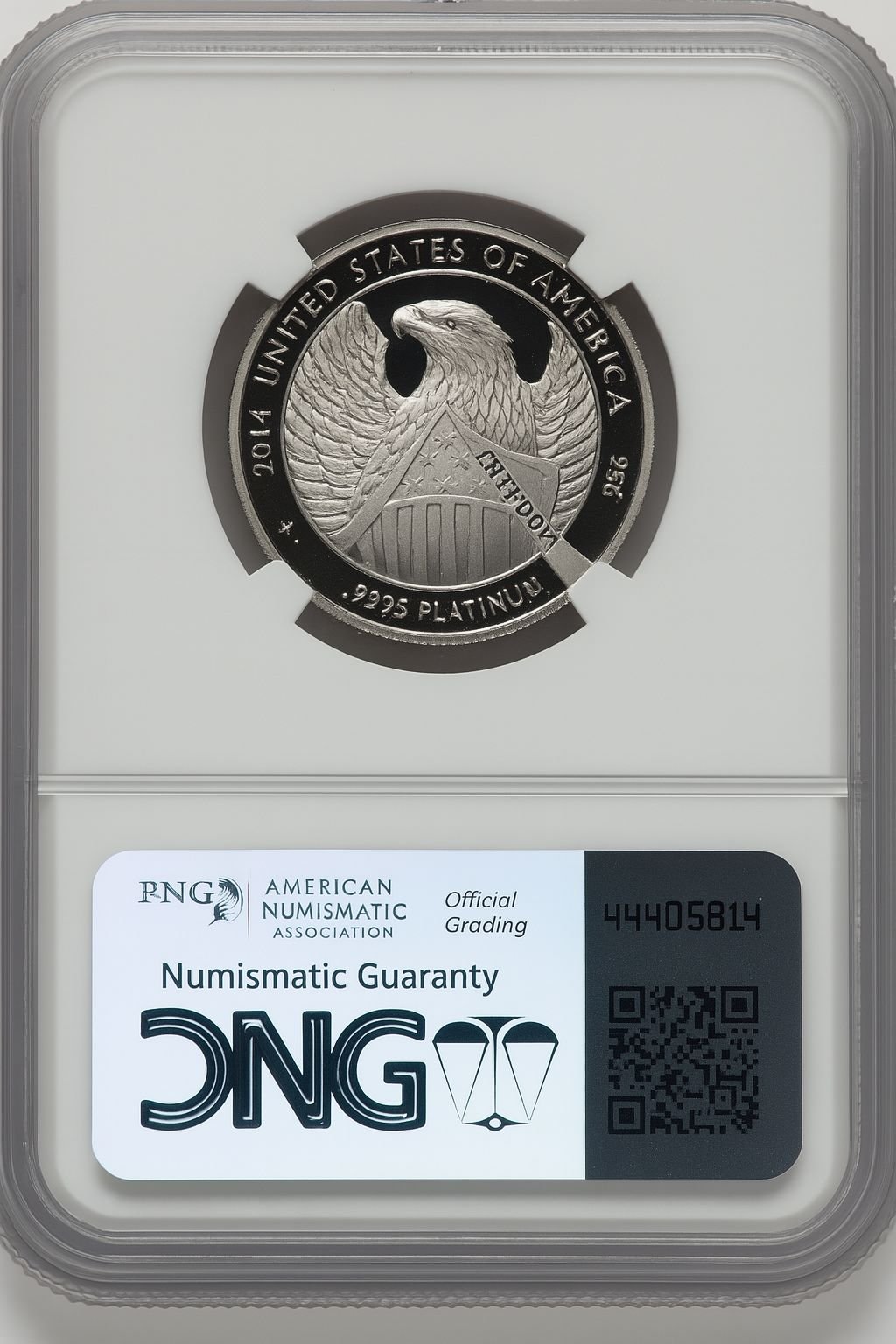 2007-W $50 Half-Ounce Platinum Eagle Statue of Liberty Brown Label NGC PF70 (519548167) - Image 2