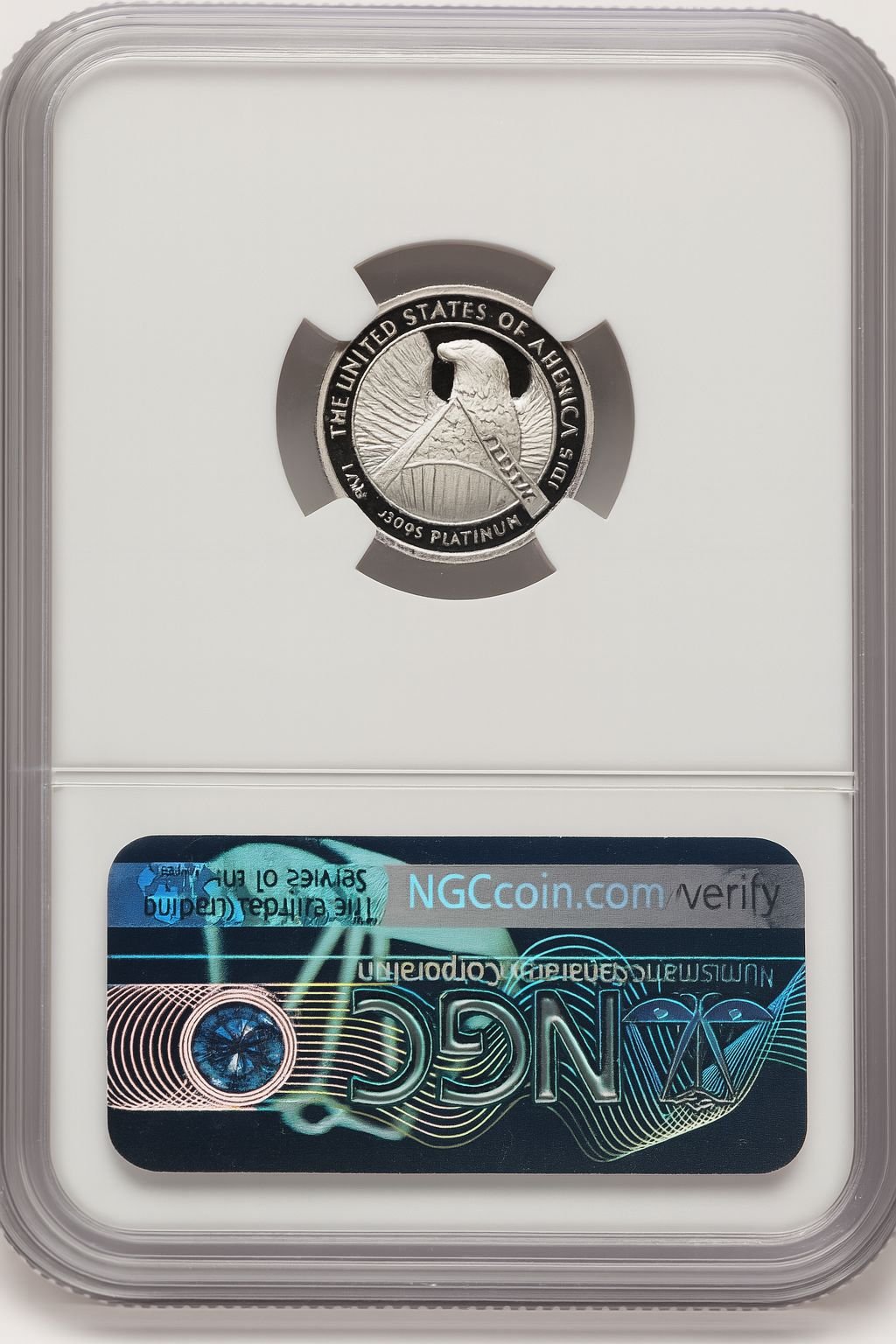 2007-W Platinum American Eagle 4-Coin Set ER NGC PF70 Mike Castle - Image 2