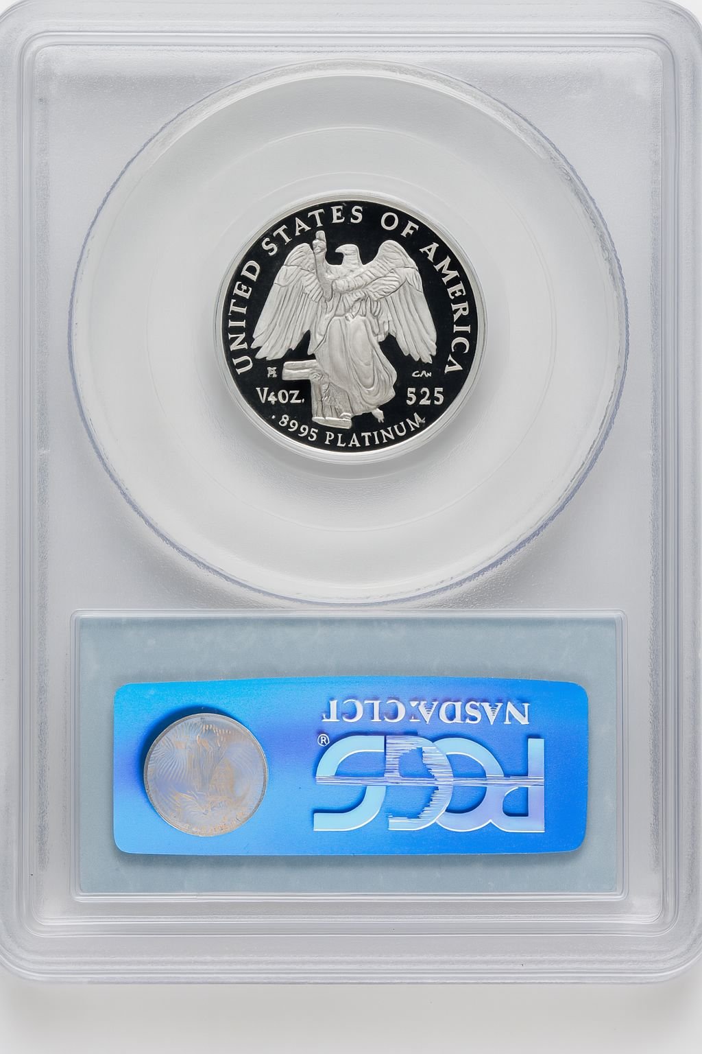 2008-W $25 Quarter-Ounce Platinum Eagle Statue of Liberty PCGS PR70 (505950068) - Image 2