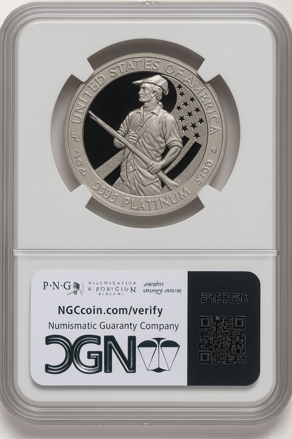 2012-W $100 One-Ounce Platinum Eagle Brown Label NGC PF70 (774692019) - Image 2