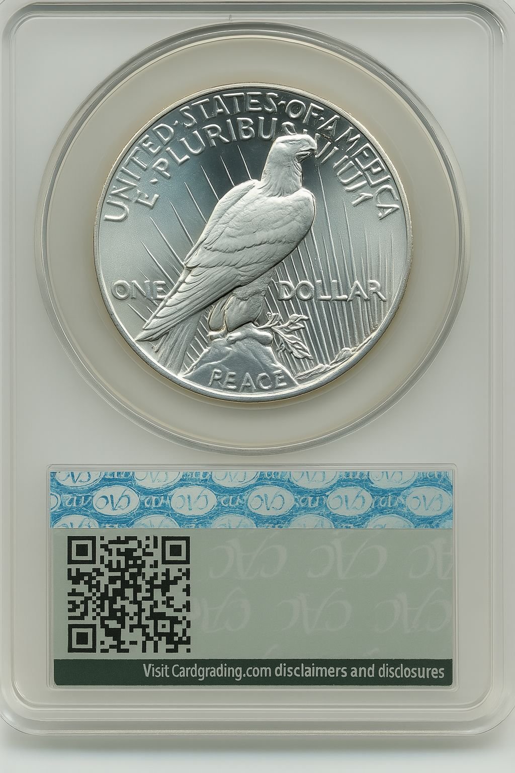 2024 Peace Silver Dollar Advanced Delivery CAC PR70DCAM - Image 2