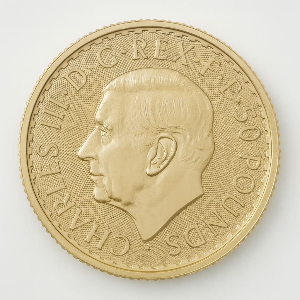 2025 Great Britain 1/2 oz Gold Britannia BU - Image 2