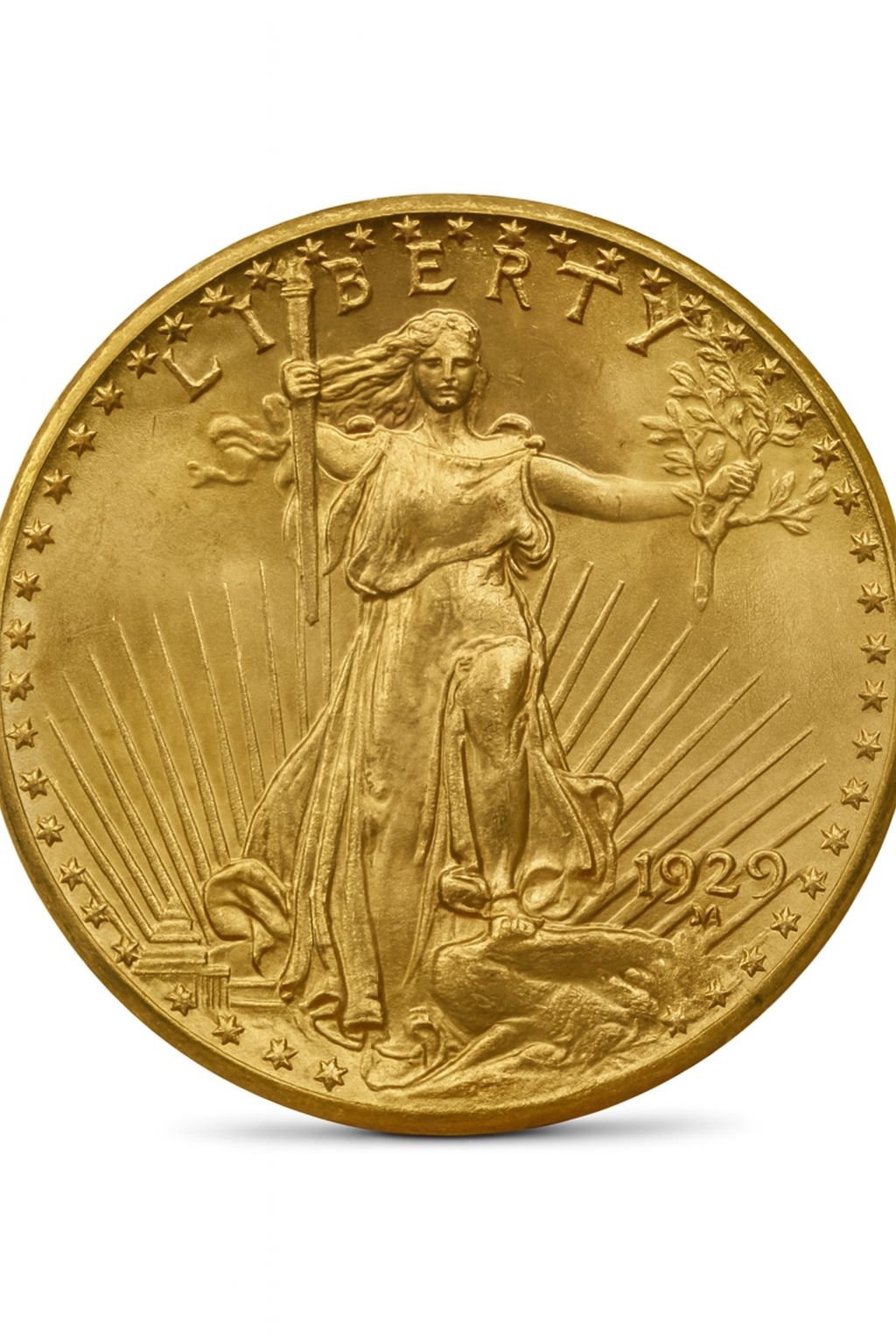 Saint-Gaudens $20 Gold Double Eagle AU (Random Date)