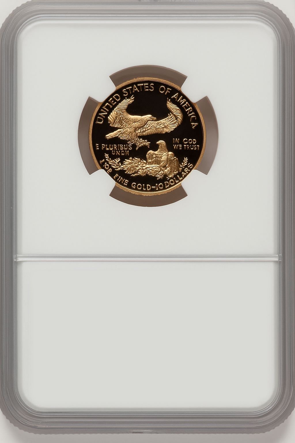 2002-W $10 Quarter-Ounce Gold Eagle Brown Label NGC PF70 (774415011) - Image 2