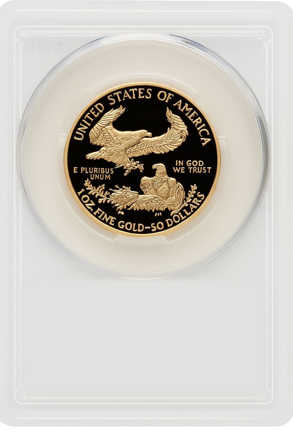 2014-W $50 One-Ounce Gold Eagle CACG PR70 - Image 2