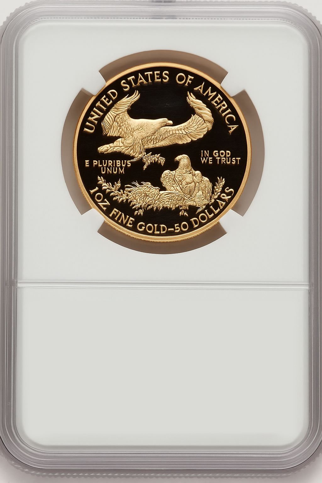 2019-W $50 One-Ounce Gold Eagle First Strike Mike Castle NGC PF70 - Image 2