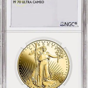 2023 $50 Gold Eagle PF70